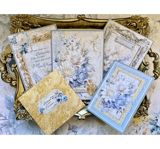 Scrapbook paper "Midnight Spell Patterns"