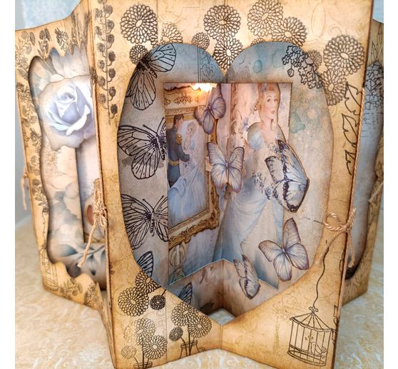 Scrapbook paper "Midnight Spell Patterns"