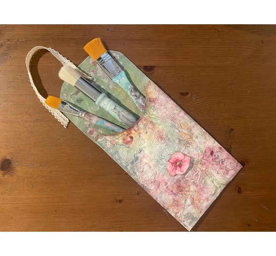 Stencil "Orchids and Cats - Pattern"