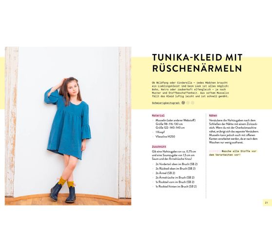 Book "Mini-Masterclass - Nähen mit Musselin für Kids"