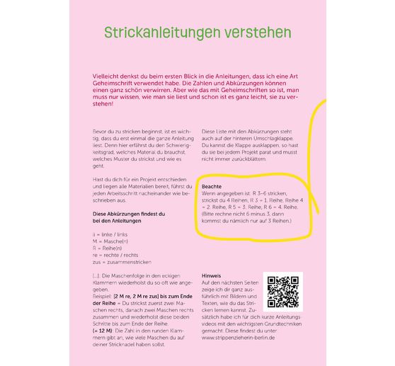 Book "Mit Spaß Stricken lernen"