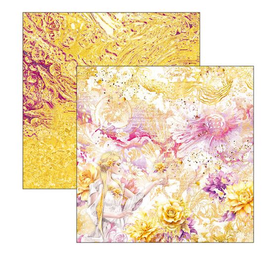 Éterický" scrapbookový papír