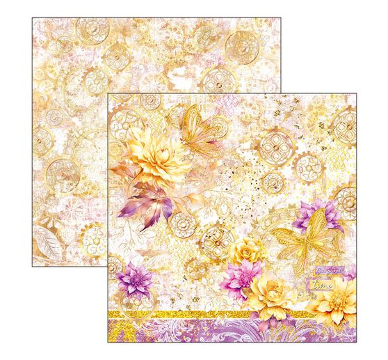 Éterický" scrapbookový papír