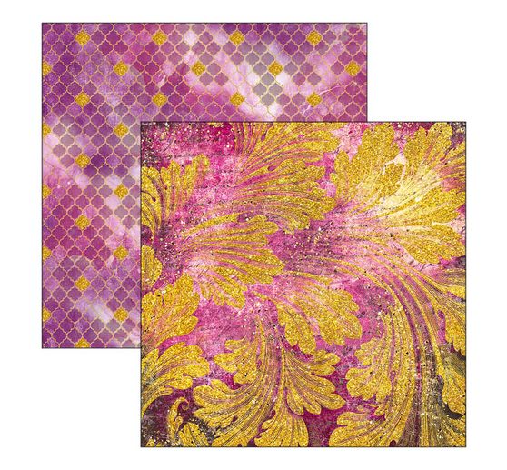 Éterický" scrapbookový papír