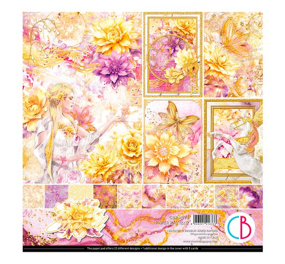 Éterický" scrapbookový papír