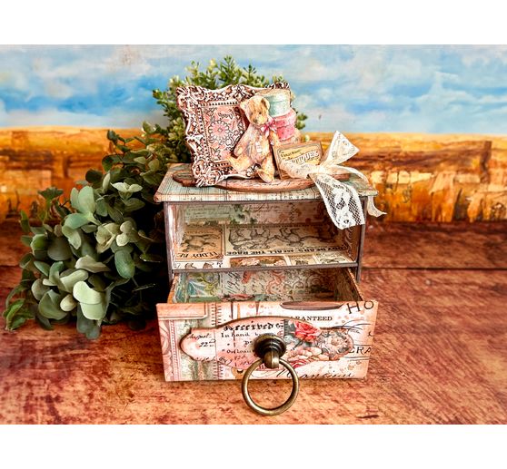 Scrapbook block "Brocante Antiques"