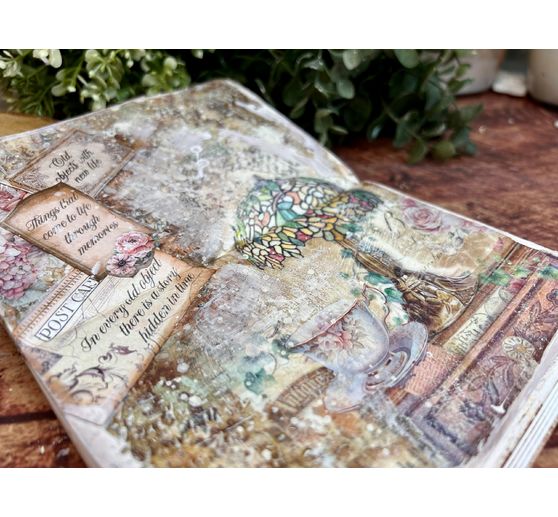 Scrapbook block "Brocante Antiques"