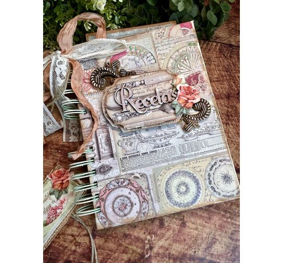 Scrapbook block "Brocante Antiques"