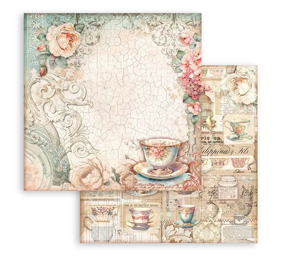 Scrapbook block "Brocante Antiques"