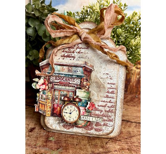 Scrapbook block "Brocante Antiques - Backgrounds"