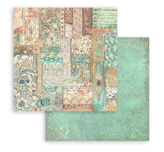 Scrapbook block "Brocante Antiques - Backgrounds"