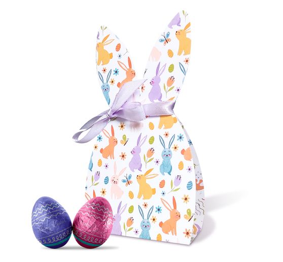 Karton s motivem "Velikonoční zajíček"