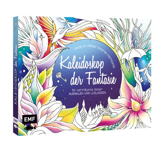Kniha "Ausmalbuch: Kaleidoskop der Fantasie"