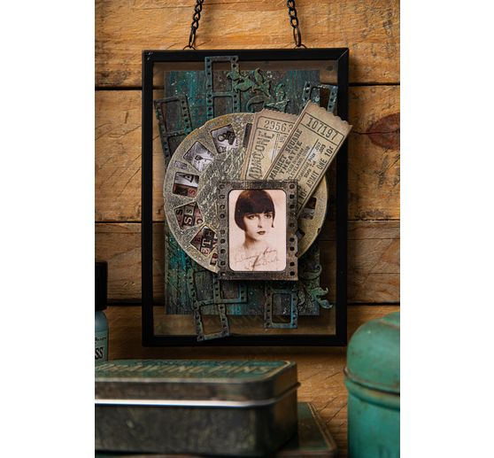 Sizzix Thinlits Punching template "Picture Show by Tim Holtz"