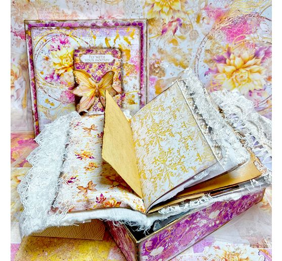 Éterický" scrapbookový papír