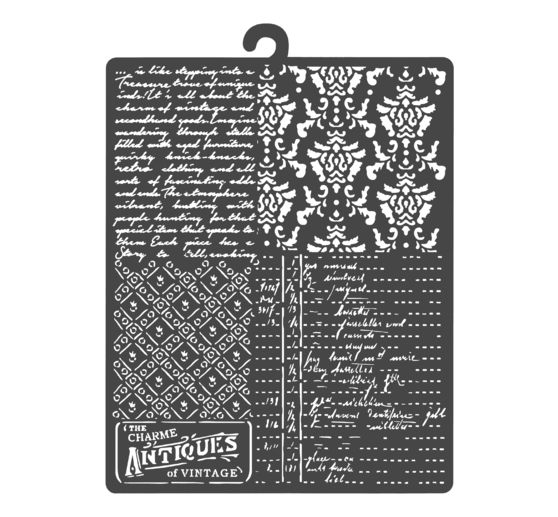 Stencil "Brocante Antiques - Mixed Patterns"