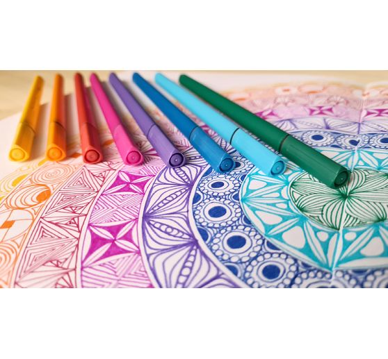 Bruynzeel Fineliners-Set, 6 pcs.