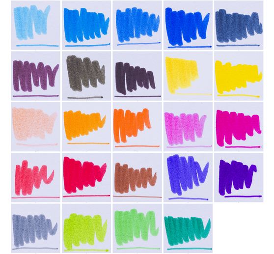 Bruynzeel Fineliners-set 24 colours
