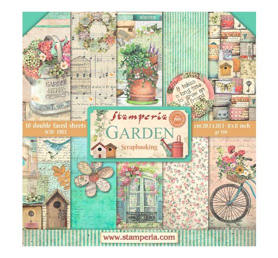 Podložka pro scrapbooking "Garden"