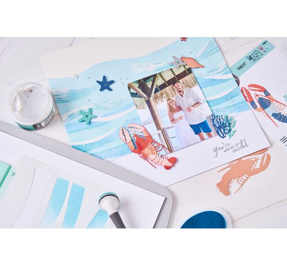 Výseková šablona Sizzix Thinlits "Ocean Medley"