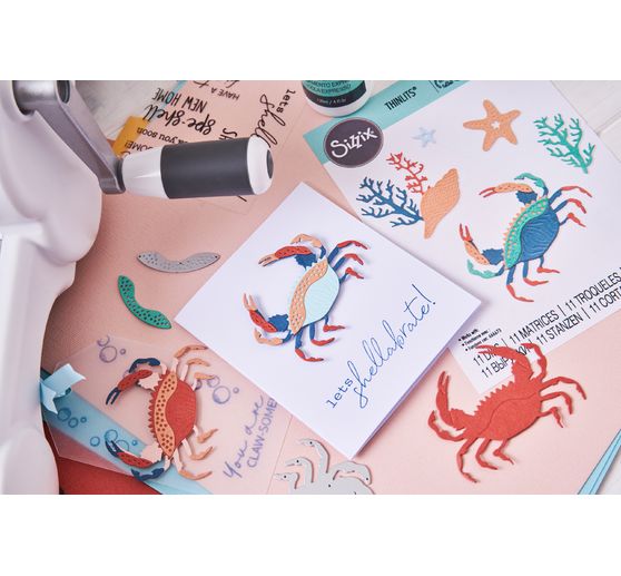 Výseková šablona Sizzix Thinlits "Ocean Medley"