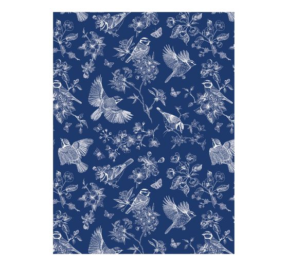 Décopatch paper "Flowers and birds"
