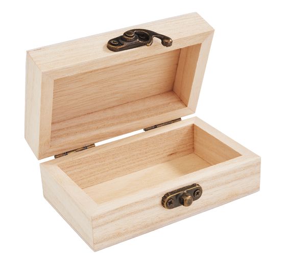 VBS Dřevěná krabička, 8 kusů, 10 x 3,8 x 5,9 cm