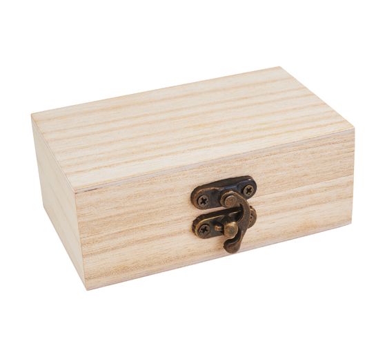 VBS Dřevěná krabička, 8 kusů, 10 x 3,8 x 5,9 cm