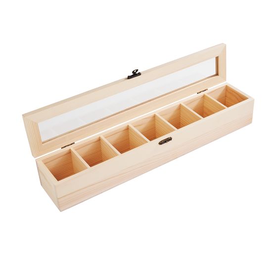 Třídicí box VBS se 7 přihrádkami a průzorem