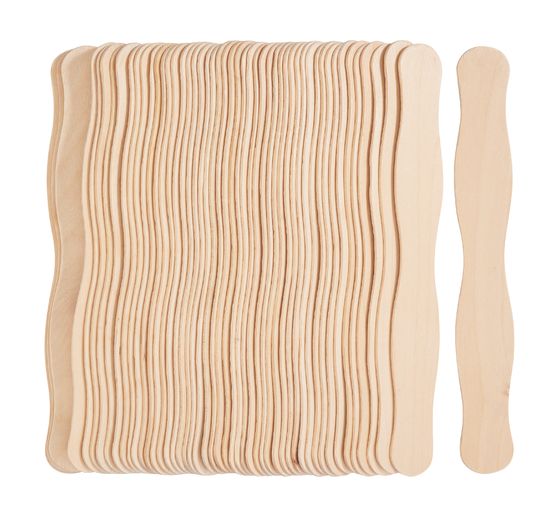 VBS Wooden sticks "Wavy"