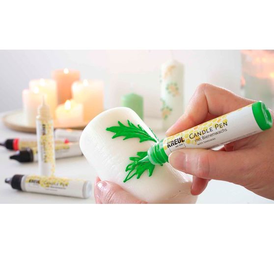 KREUL Candle Pen "Winter Love" set of 6