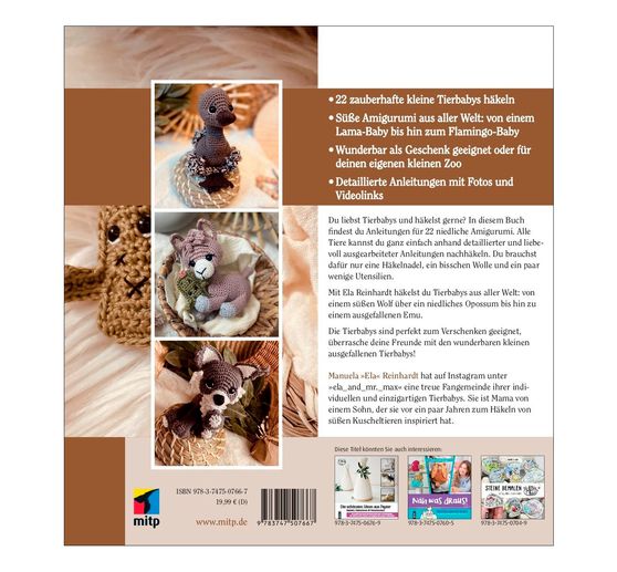 Kniha "Tierbabys häkeln"