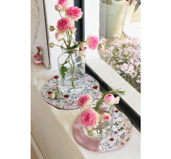 Westfalenstoffe Cotton fabric "Florenz - Roses"