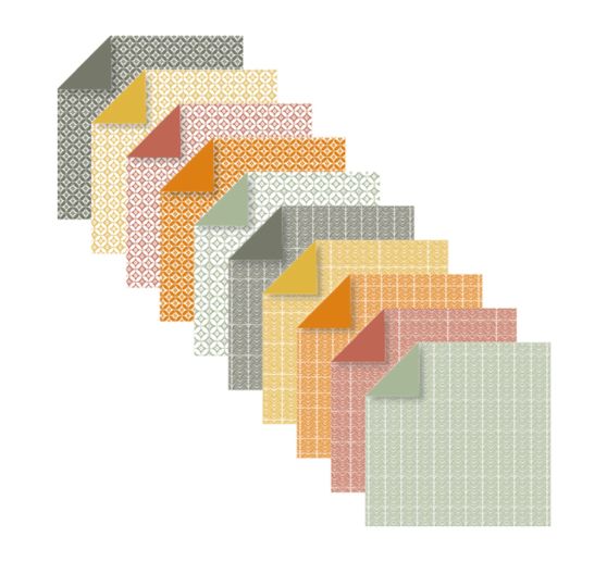 Folding sheets "Earthy Colors"