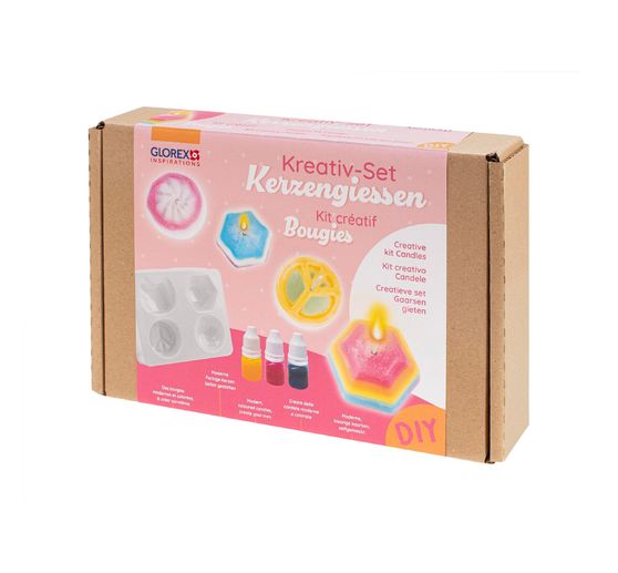 Creative set "Candles moulding"