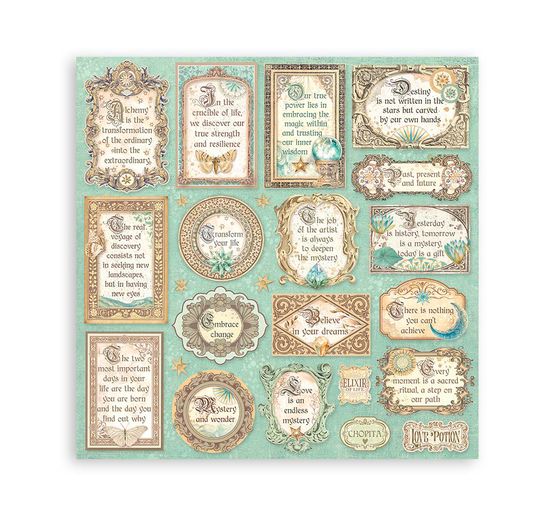 Scrapbook blok "Fortune"