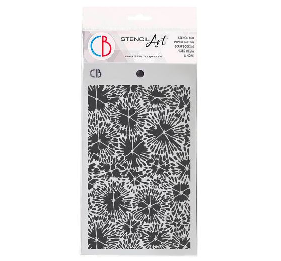 Stencil "Coral Reef - Fossils"