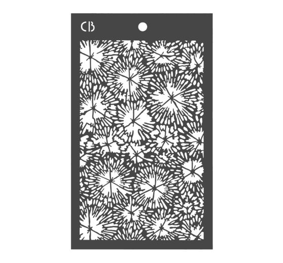 Stencil "Coral Reef - Fossils"