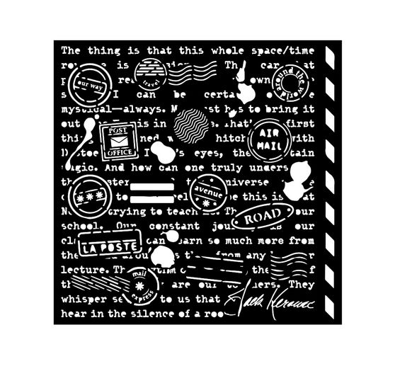 Šablona "Shabby Rose - Writings"