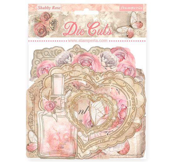 Děrovací motivy "Shabby Rose"