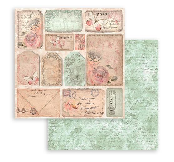 Podložka pro scrapbooking "Shabby Rose