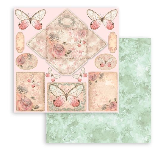 Podložka pro scrapbooking "Shabby Rose