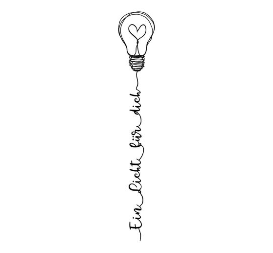 BUTTERER Stamp "Ein Licht für dich"