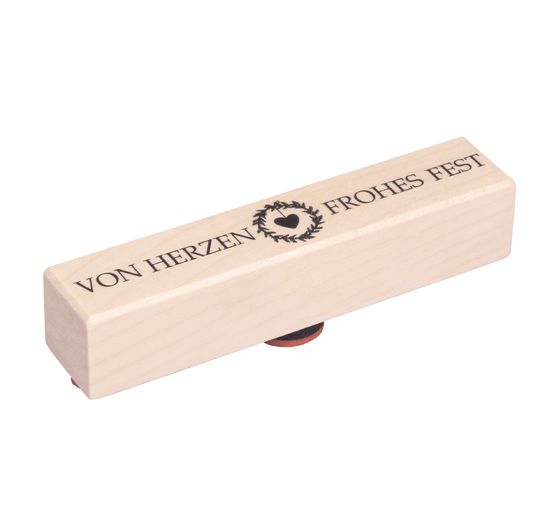 BUTTERER Stamp "Von Herzen frohes Fest"