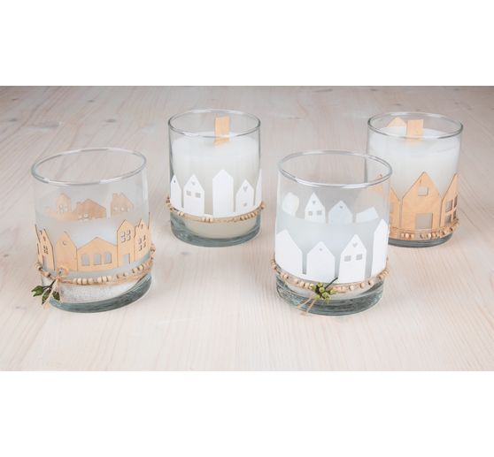 Punching template "Row of houses"