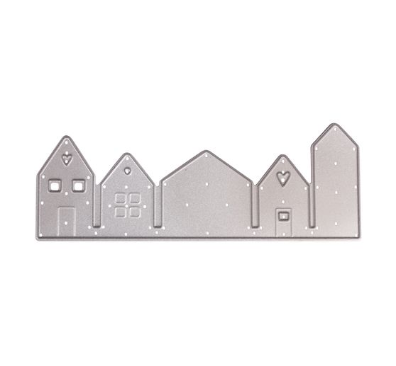 Punching template "Row of houses"