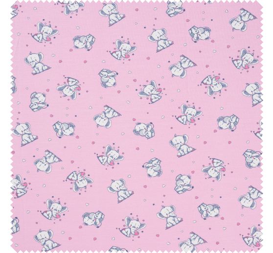 Jersey fabric "Little Elephants"