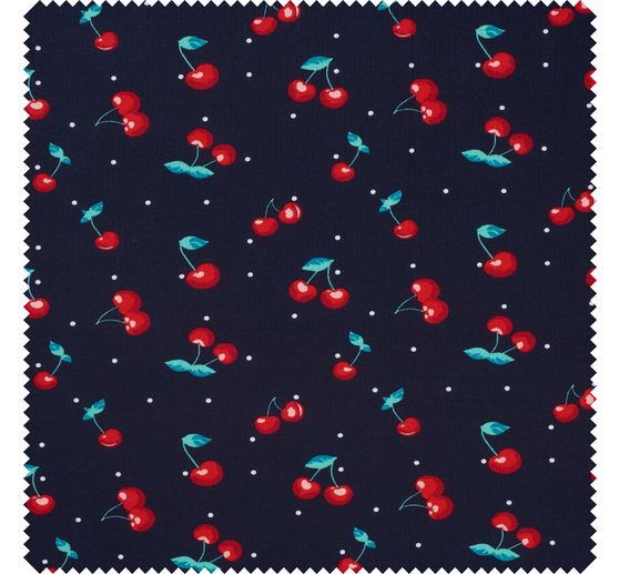 Jersey fabric "Cherries"