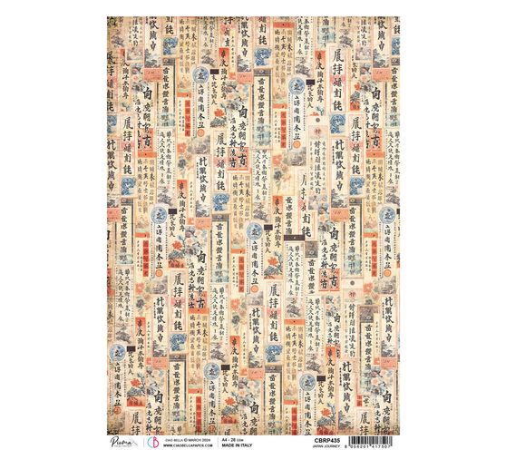 Slámová hedvábí s motivem "Země vycházejícího slunce - Cesta do Japonska"