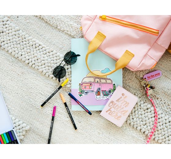 edding 1200 Colour Pen Fine Pastel, sada 6 kusů